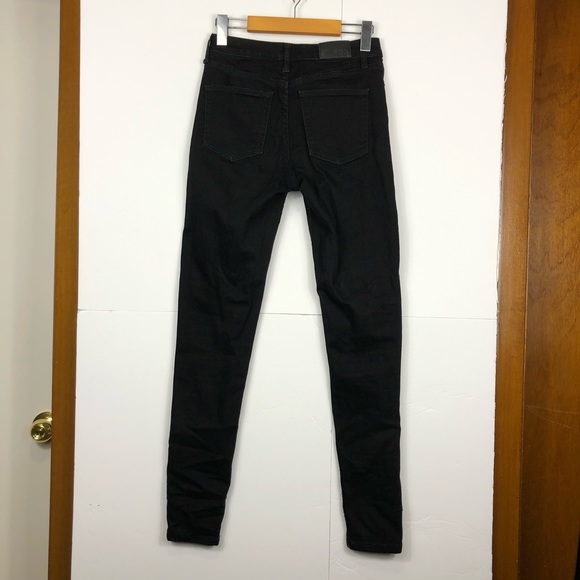 BDG Breeze Mid-Rise Black Wash Skinny Jeans Sz 28 - Picture 7 of 12